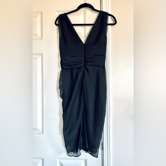 Badgley Mischka Collection Black Dress. Size 6. - Picture 2 of 4
